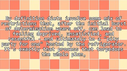 Could the "Free Zone" Help You Stick to Your Diet?
