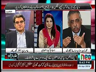 Mohammad Zubair Reham Khan ka sawal gol kar gaye