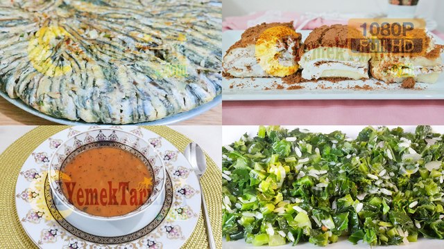 Menü 4 | Tarhana Çorbası, Tavada Hamsili Pilav, Pancar Diblesi, Ankara Sarması