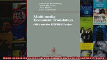 DOWNLOAD PDF  Multimedia Document Translation ODA and the EXPRES Project FULL FREE