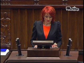 Poseł Bernadeta Krynicka - Wystąpienie z dnia 01 kwietnia 2016 roku.