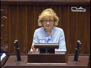 Poseł Iwona Michałek - Wystąpienie z dnia 01 kwietnia 2016 roku.
