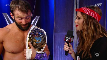 Maria Menounos Interviews Zack Ryder