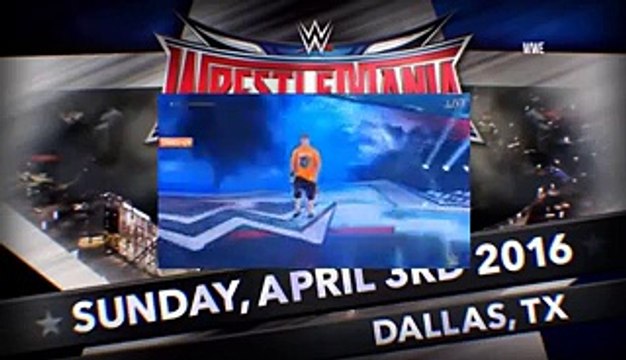 The Rock and John Cena vs The Wyatt Family- WWE Wrestlemania 32 FULL FIGHT