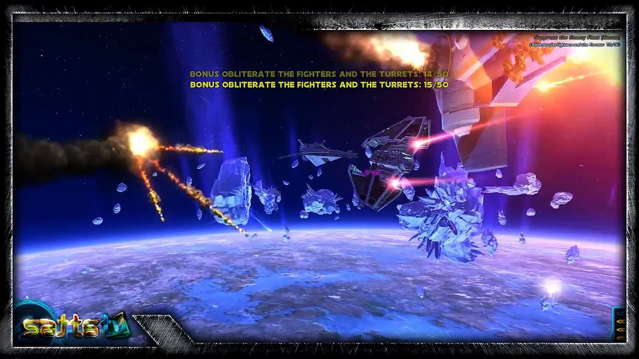 Starwars space battle! | Tip to lvl quick