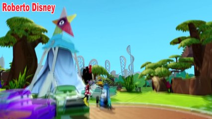 Minnie mouse, Iron man and Cars Cars in the world Disney Iron Man & Minnie Mouse