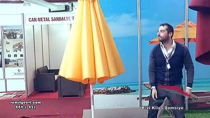 Kivi Model Klips Bahçe Şemsiyesi / Tel: 444 1 431
