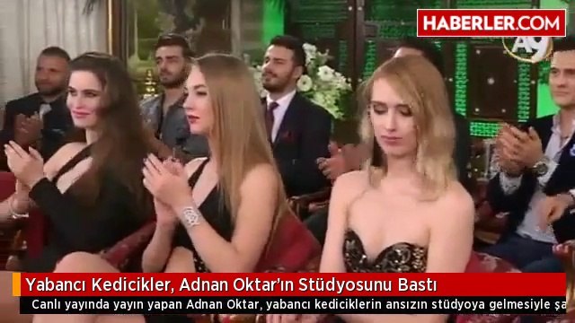 Yabancı Kedicikler, Adnan Oktar'ın Stüdyosunu Bastı