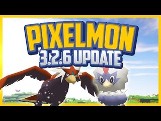 Minecraft Pixelmon 3.2.6 Update Showcase! RUFFLET LINE! & MORE