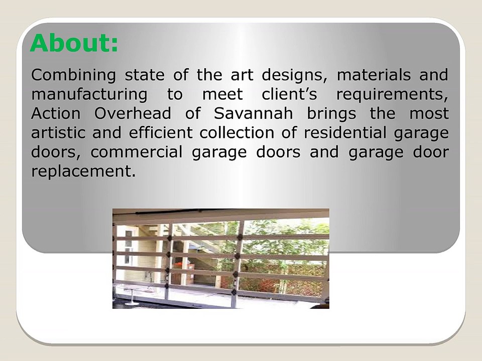 Garage Door Online Available