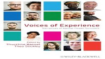 Download Voices of Experience  Narratives of Mental Health Survivors