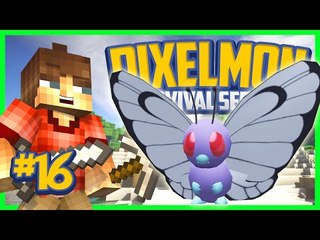 Minecraft Pixelmon 3.2.6 Survival Server "MONSTER BUTTERFREE!!" Ep.16