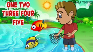 One Two Three Four Five | Nursery Rhymes Songs With Lyrics | Kids Songs