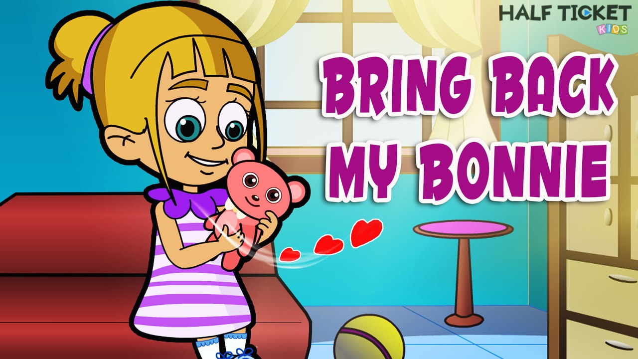 My Bonnie Lies Over The Ocean | Nursery Rhymes Songs With Lyrics | Kids Songs