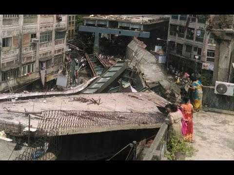 Many killed as bridge collapses in busy area of Kolkata