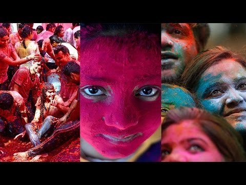 People across India celebrate Holi in full fervour