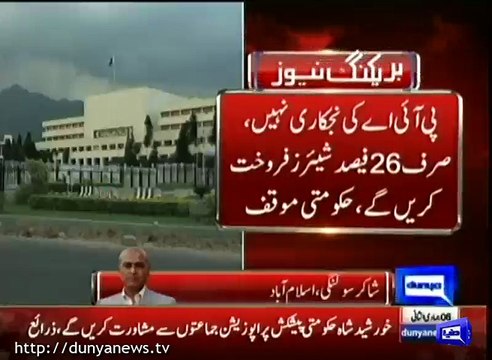 Dailague between Govt & Opposition, Govt summoned joint session of parliament on PIA issue, Report by Shakir Solangi, Dunya News.