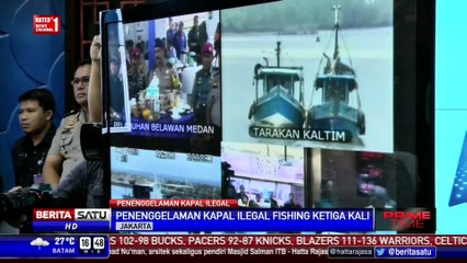 23 Kapal Pelaku Illegal Fishing Dihancurkan