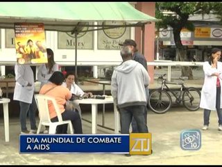 01-12-2014 - DIA MUNDIAL DE COMBATE À AIDS - ZOOM TV JORNAL