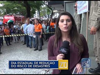 28-11-2014 - DIA REDUÇÃO RISCOS DE DESASTRES - ZOOM TV JORNAL