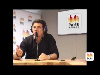 Patrick Bruel au studio des Indés Radios