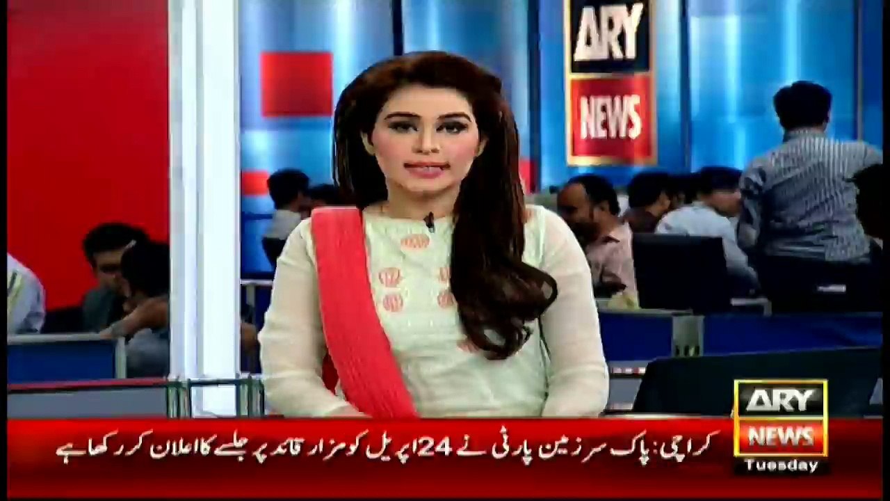 Farooq Sattar talks to media