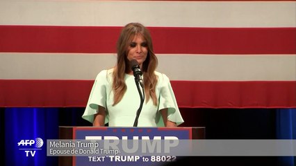 USA: Donald Trump enrôle sa femme Melania dans sa campagne