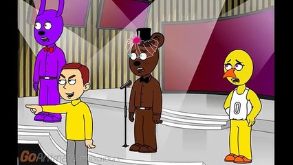 Garry Dingo Gets Stuffed In A Freddy Fazbear Suit.