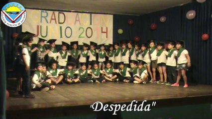 Colegio Público de Salinas. Graduación en Educación Infantil. Canción de despedida.