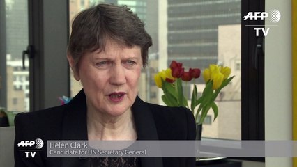 New Zealand's Helen Clark enters race to lead UN