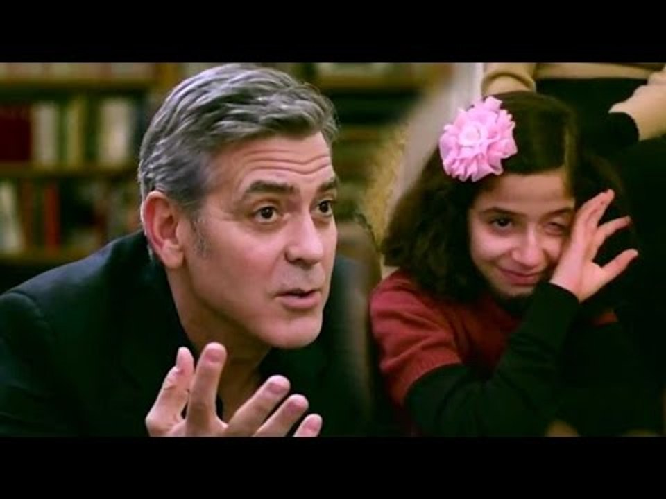 George Clooney meets Syrian refugees