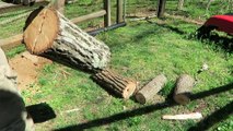 La VRAIE façon de couper du bois à la hache !!!