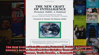 DOWNLOAD PDF  The New Craft of Intelligence Personal Public  PoliticalCitizens Action Handbook for FULL FREE