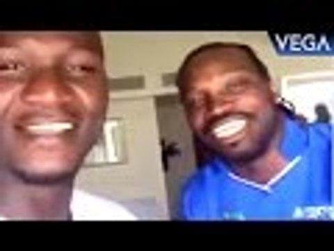 Darren Sammy and Chris Gayle Speaks Pashto For Pakistani Fans