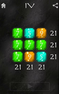 XXI: 21 Puzzle Game - Android gameplay PlayRawNow