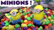 MINIONS! --- Funny Minions with Thomas and Friends open Kinder Surprise Eggs, but must watch out for the Shark and Skittles! Featuring Disney Frozen, Batman, My Little Pony MLP, Transformers and many more family fun toys