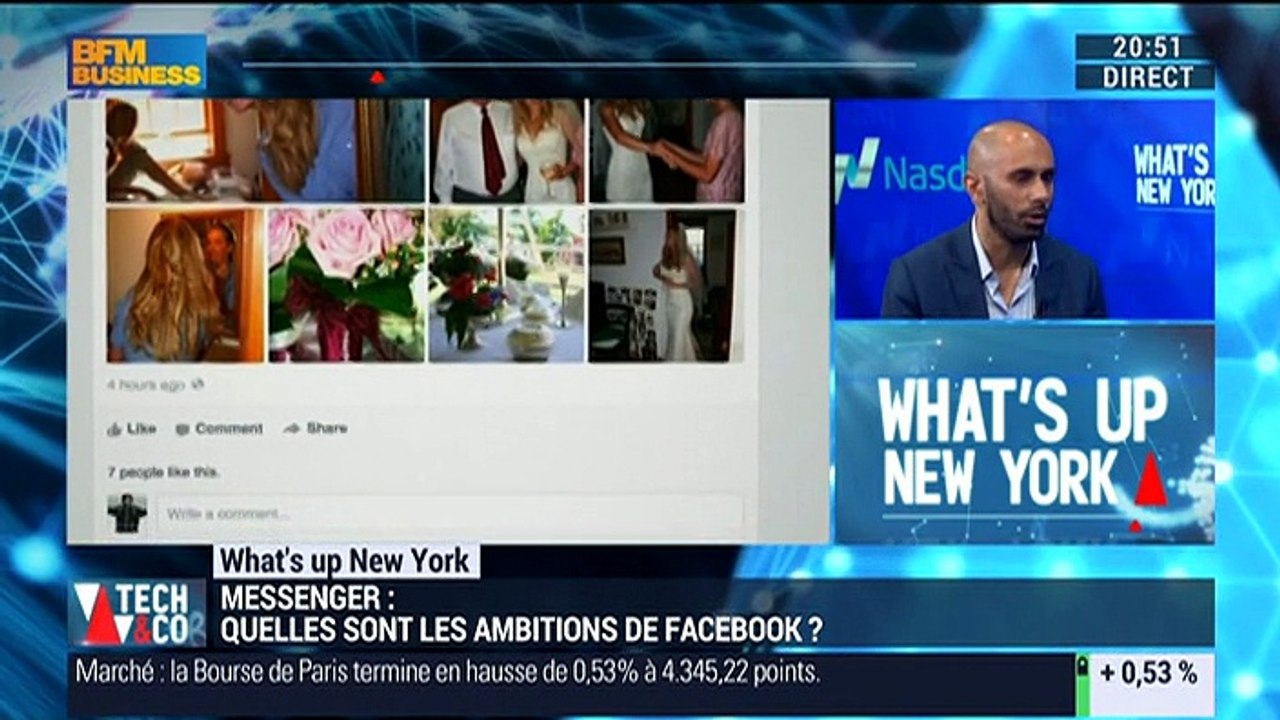 What's Up New York: Quelles sont les ambitions de Facebook avec son application Messenger ? - 04/04