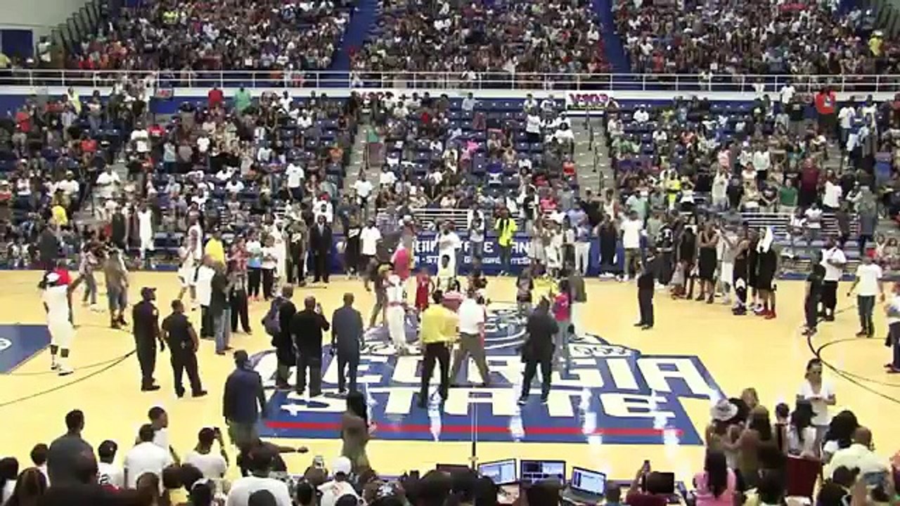 Ludacris vs. Lil Wayne Basketball Game 98