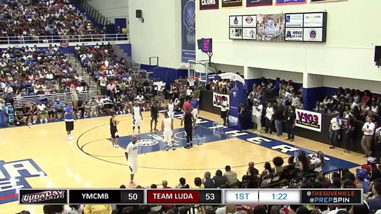 Ludacris vs. Lil Wayne Basketball Game 117