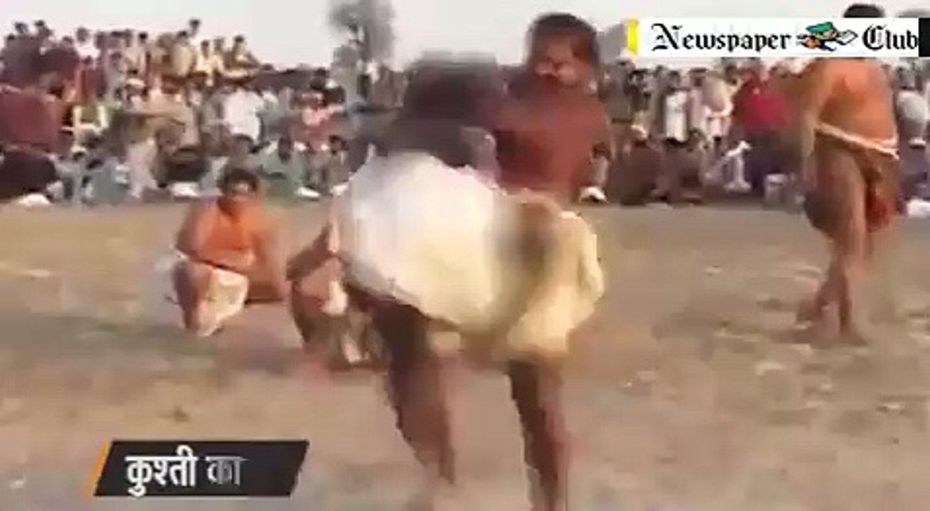Amazing Fight Between Wrestlers