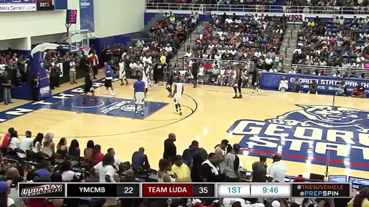 Ludacris vs. Lil Wayne Basketball Game 140
