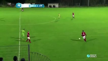 Jordan Blondel with the cheekiest of finishes,