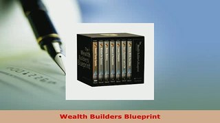 Download  Wealth Builders Blueprint PDF Full Ebook