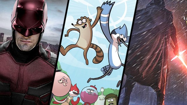 HORS JEU : Regular Show, Daredevil Saison 2, Jodorowsky's Dune et Tout l'Art de Star Wars