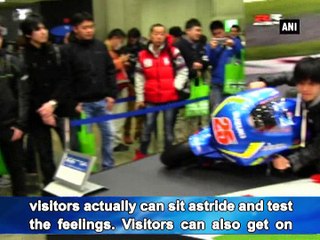 Sports bike models showcased at Tokyo Motorcycle Show