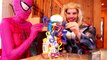 Spiderman & Frozen Elsa vs Maleficent! Elsa & Anna are Kidnapped Fun Superhero Movie in Real Life :)
