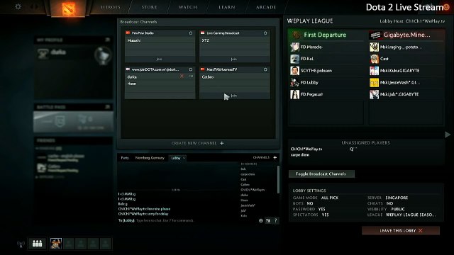 First Departure vs Mineski dota 2 G1 + G2 - WePlay League 2016 S3 Qualifiers - SEA - Mineski vs FD_32