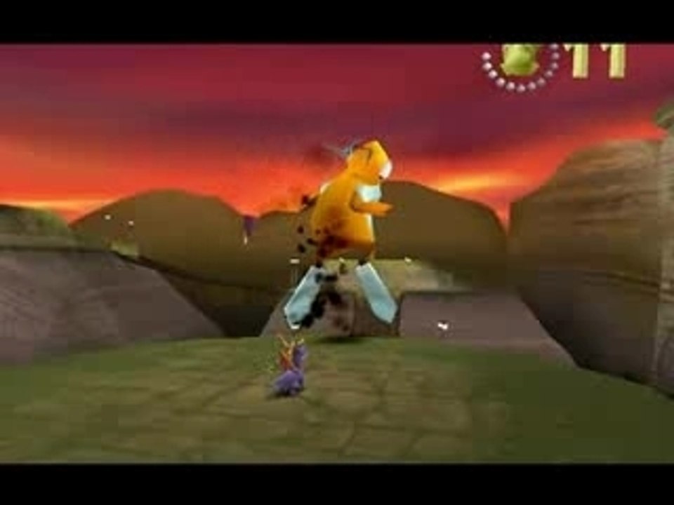 Vidéo commentée Spyro le Dragon