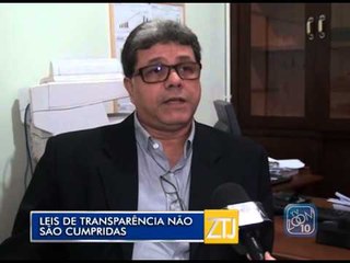 24-11-2014 - LEIS DE TRANSPARÊNCIA - ZOOM TV JORNAL