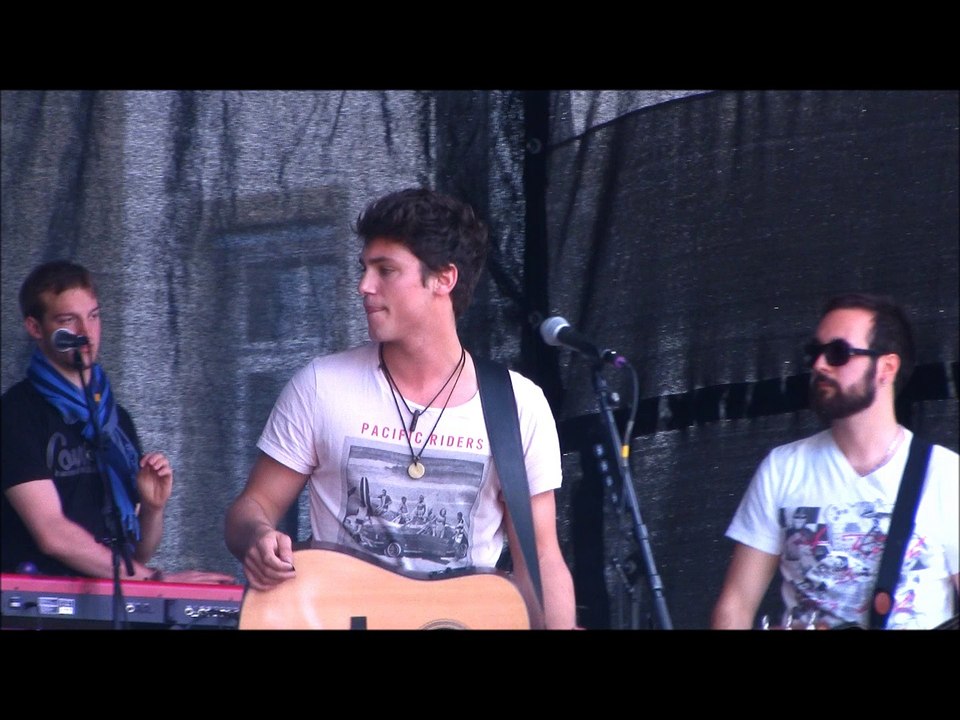 Bastian Baker - Soundcheck - Swissmilk Day Bern 28.04.2012